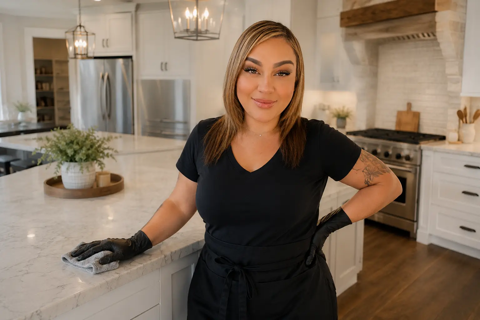 Arianna, owner of Arianna's House Cleaning