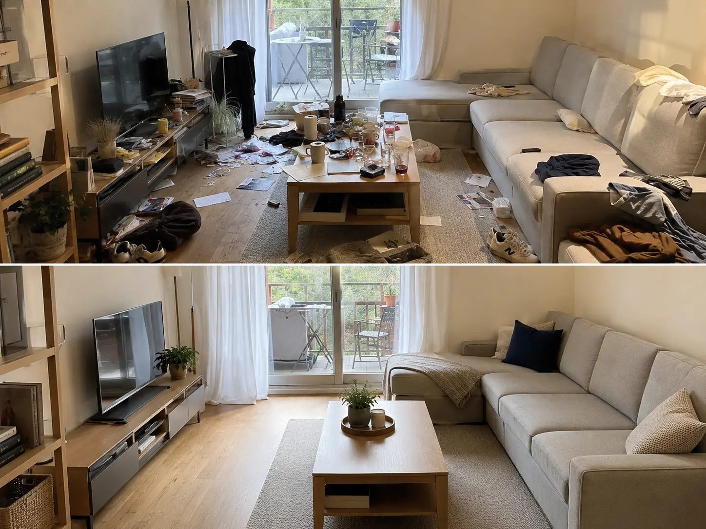 Beautifully cleaned home